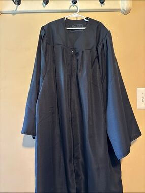 Black Graduation Cap and Gown